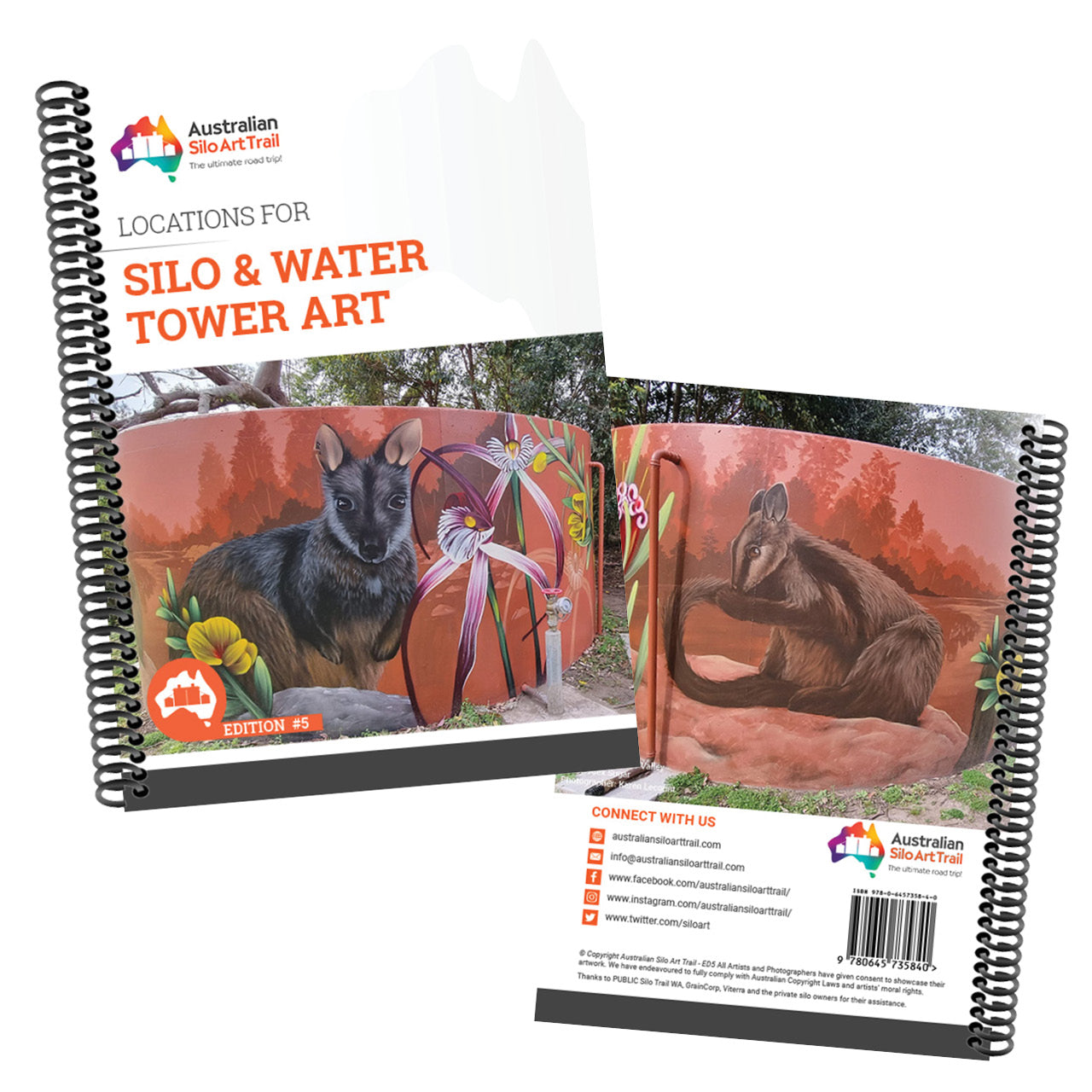 Locations For - Silo & Water Tower Art