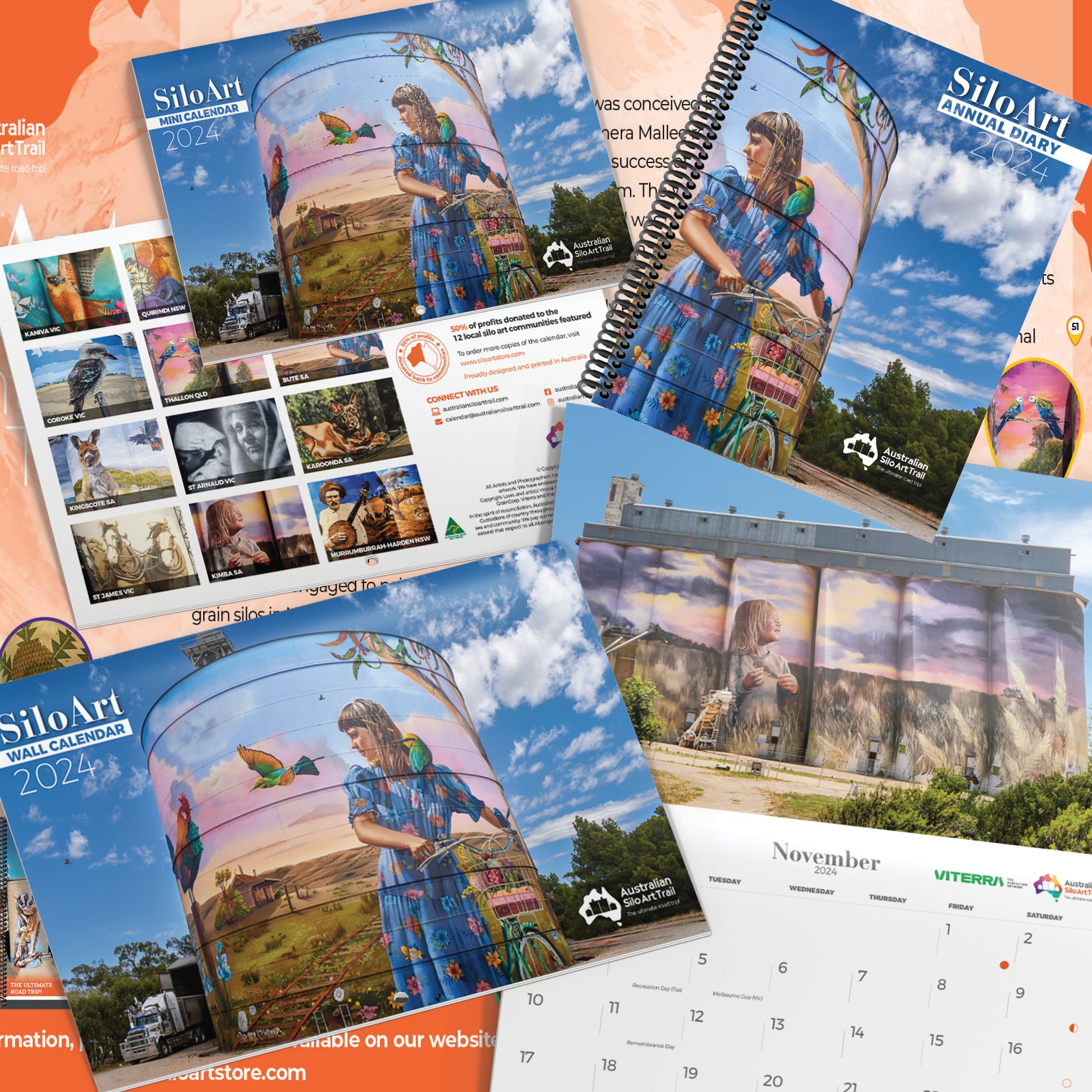 Silo Art Calendars Australian Silo Art Trail Store