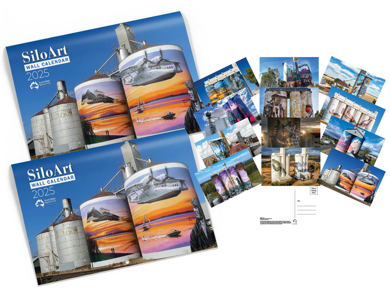 Silo Art Calendar 2025 Australian Silo Art Trail Store 2025 Silo Art Calendar 2025