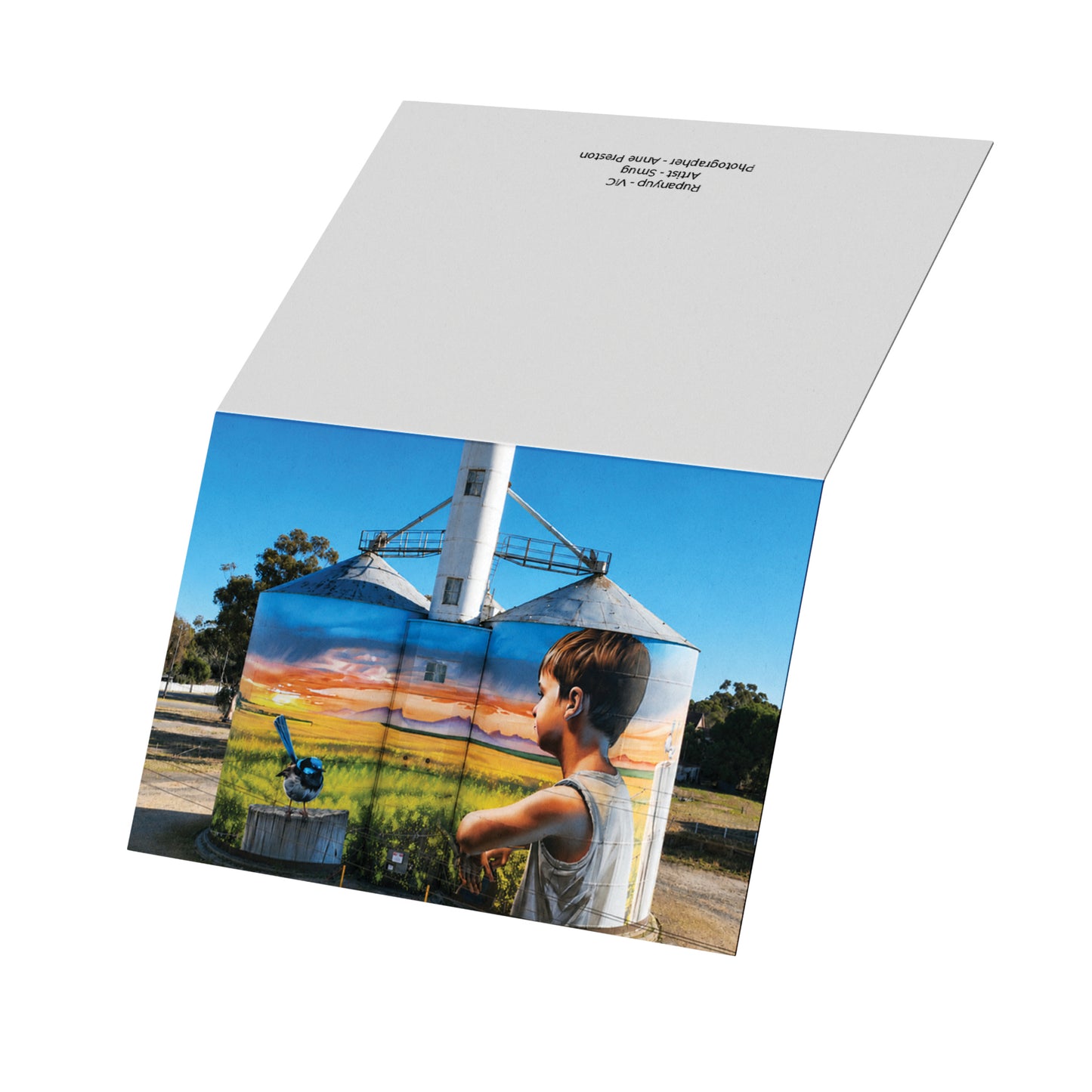 Silo Art Greeting Cards - 2027