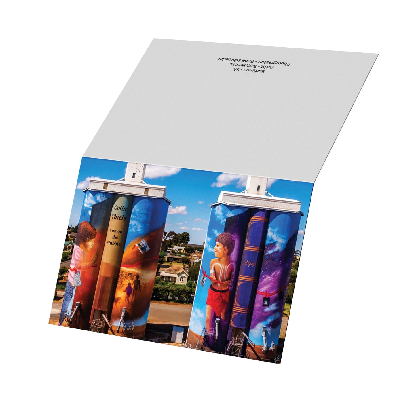 Silo Art Greeting Cards - 2027