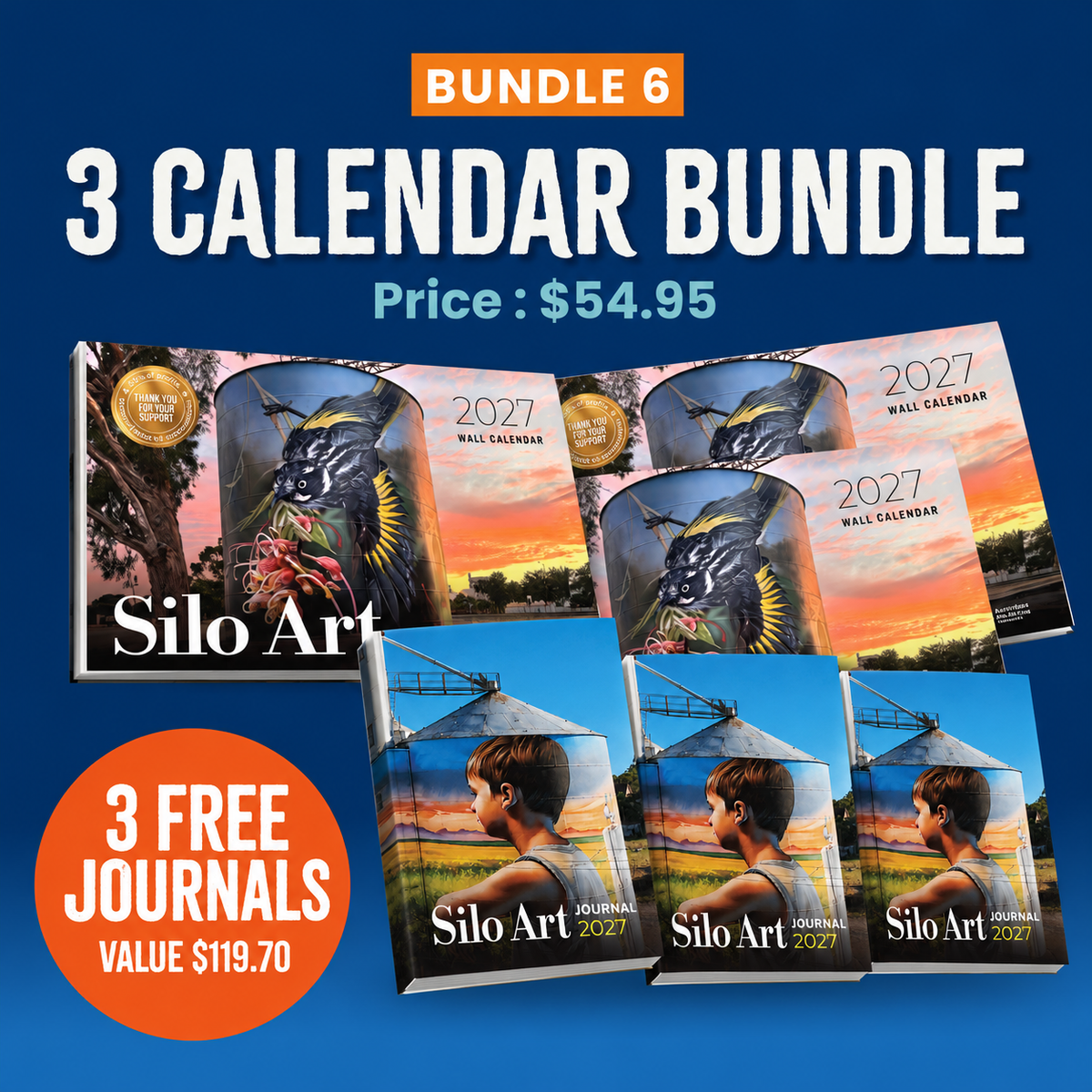 Bundle Deal 6 - Three FREE Journals