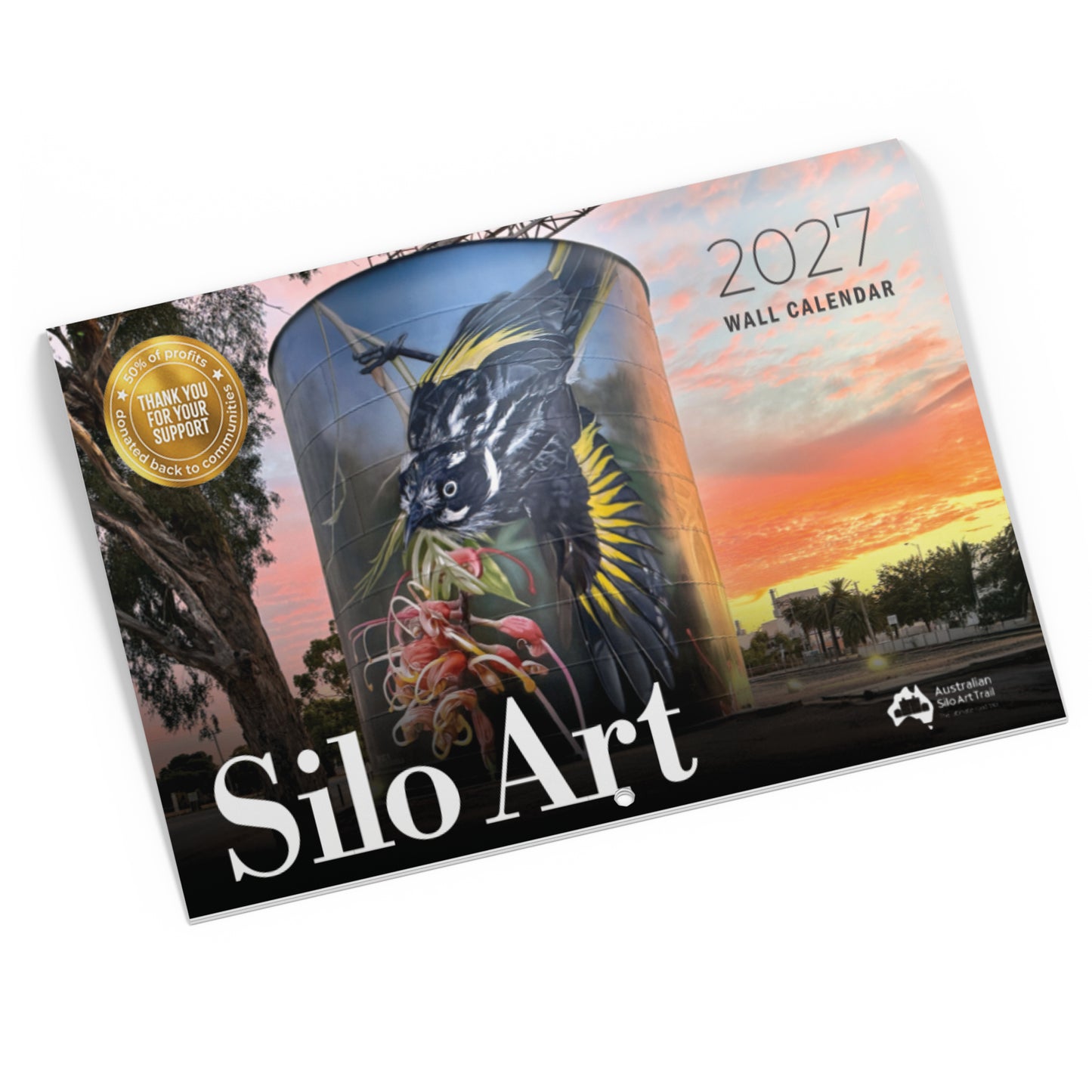 Silo Art Wall Calendar - 2027