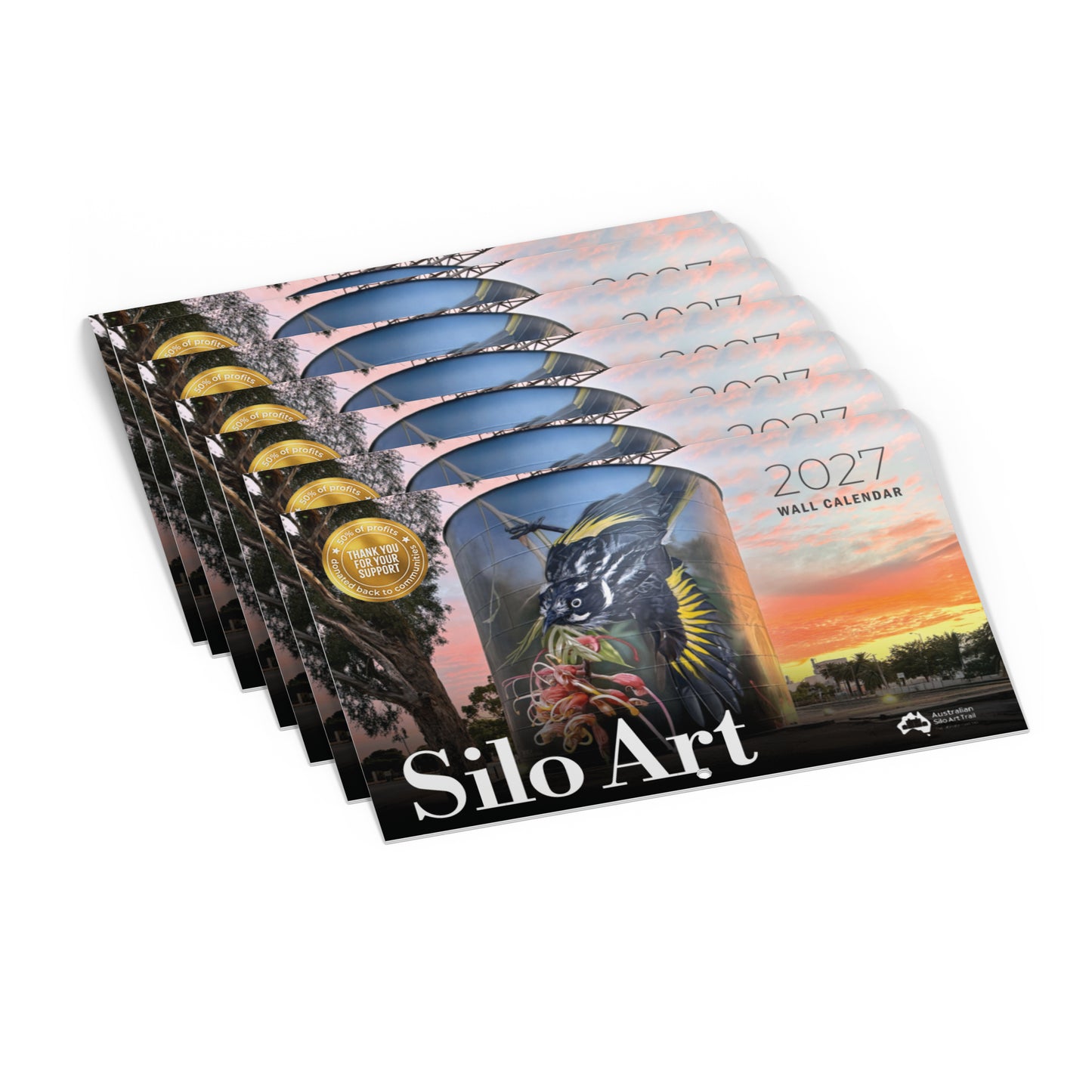 Wholesale - Silo Art Wall Calendar 2027 (Box of 20)