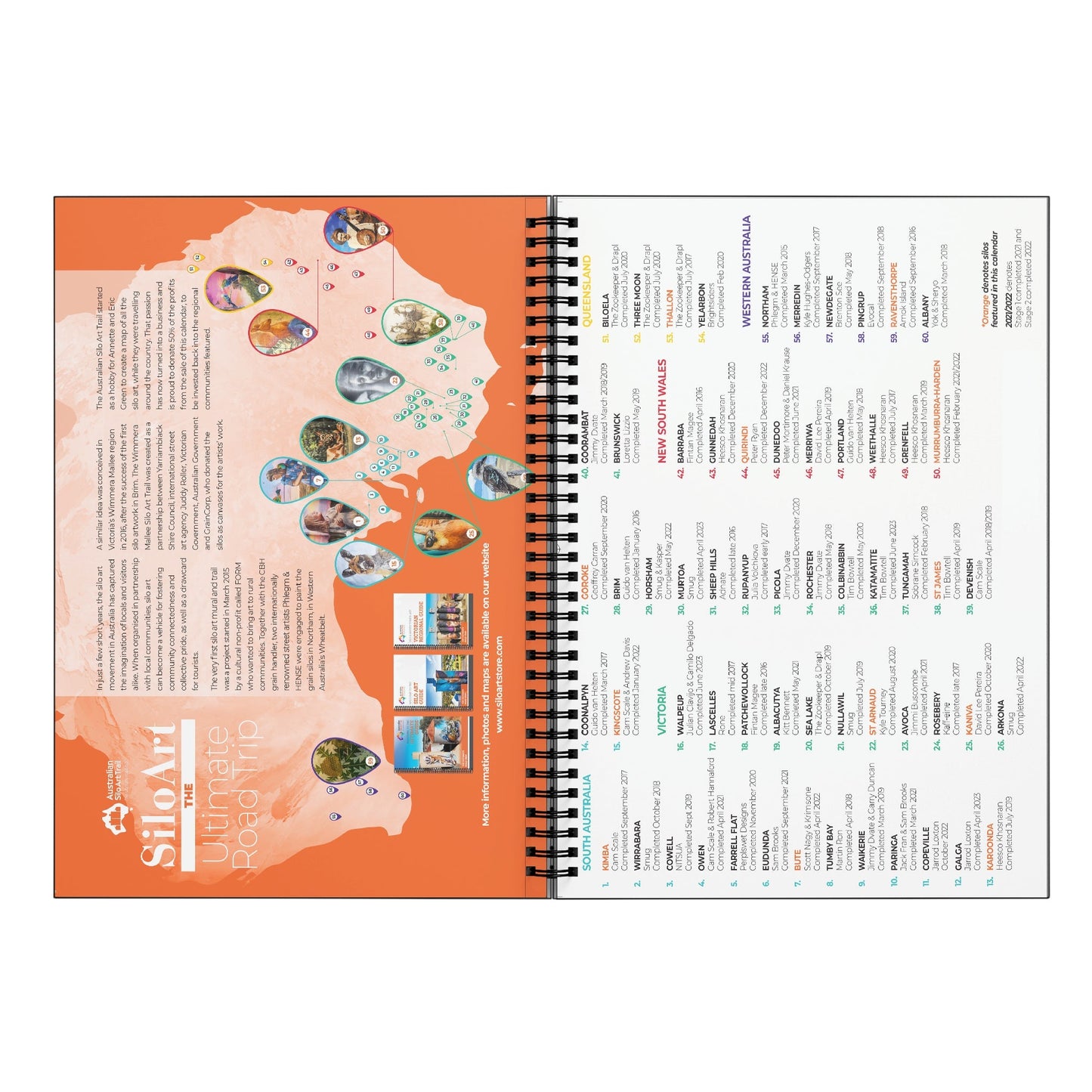 Bulk Buy - Silo Art Annual Diary 2024 - Box of 10
