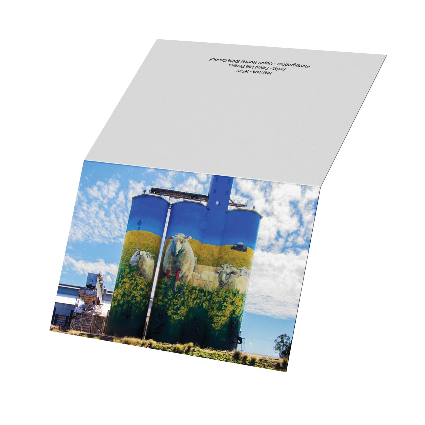 Silo Art Greeting Cards - 2027