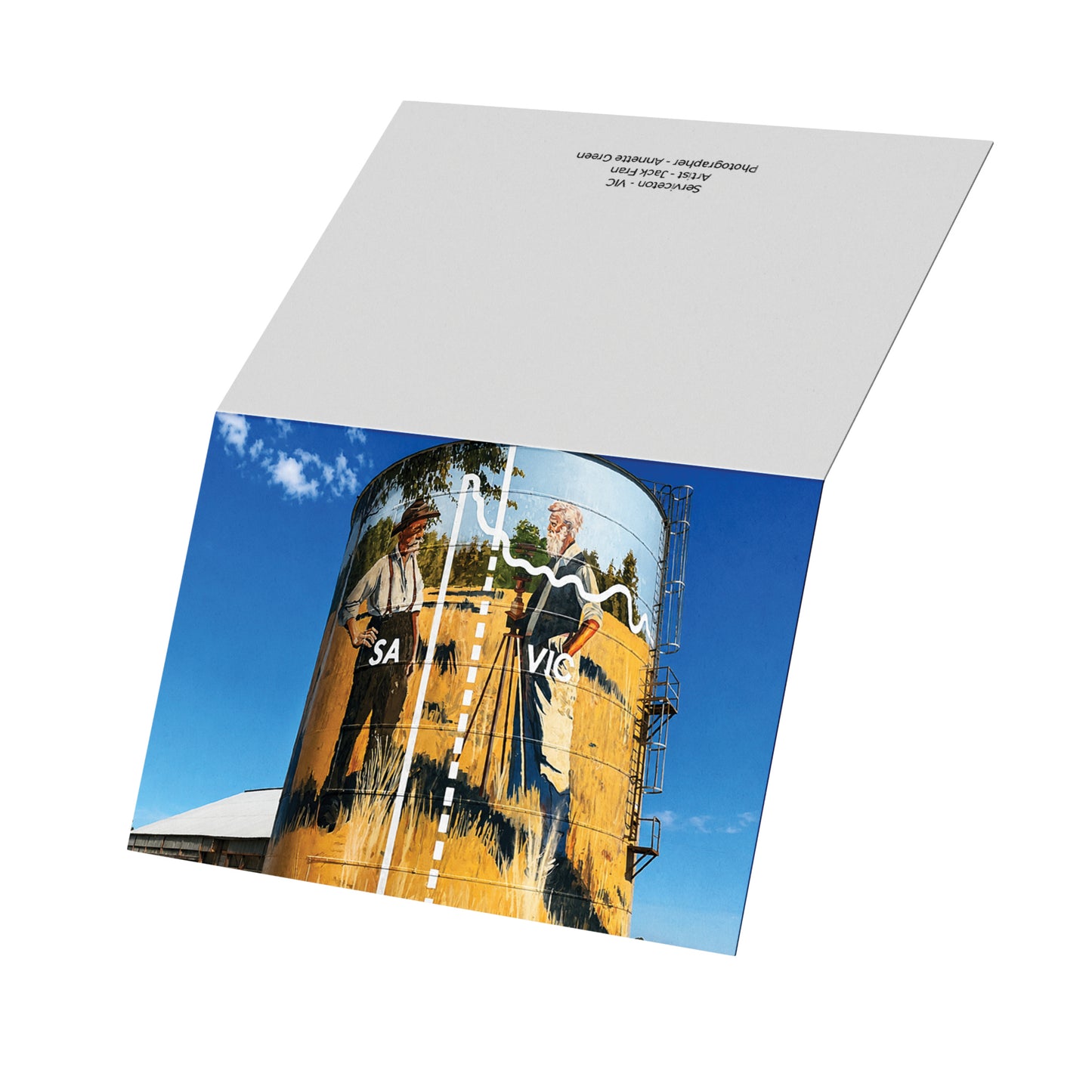 Silo Art Greeting Cards - 2027