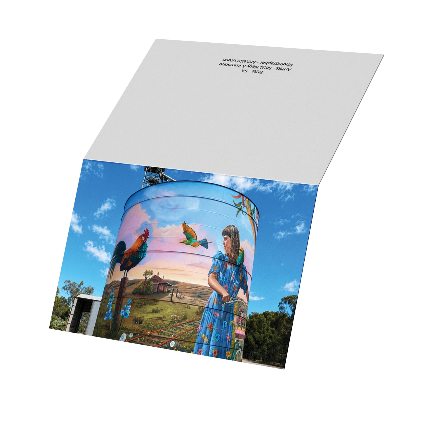 Silo Art Greeting Cards - 2027