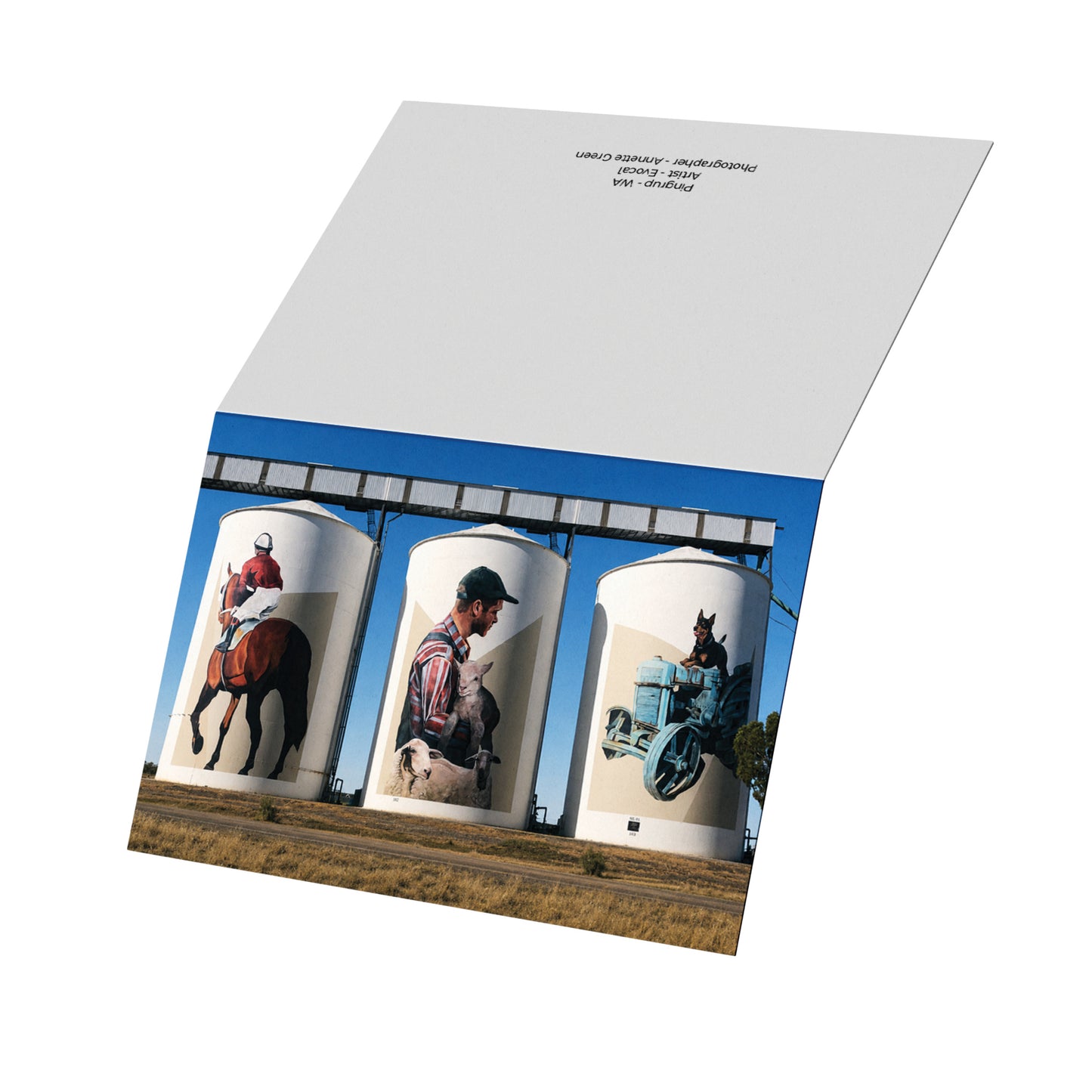 Silo Art Greeting Cards - 2027
