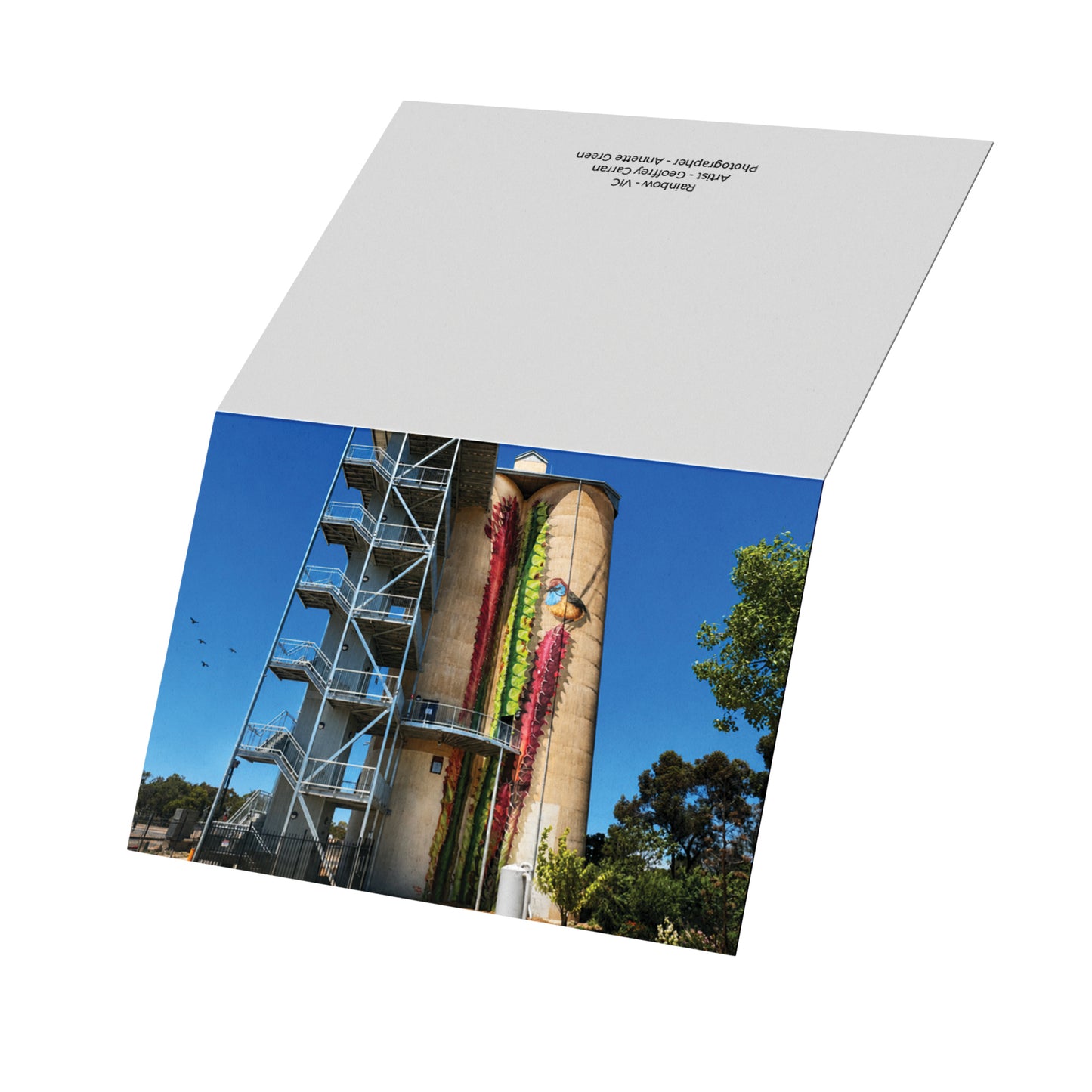 Silo Art Greeting Cards - 2027