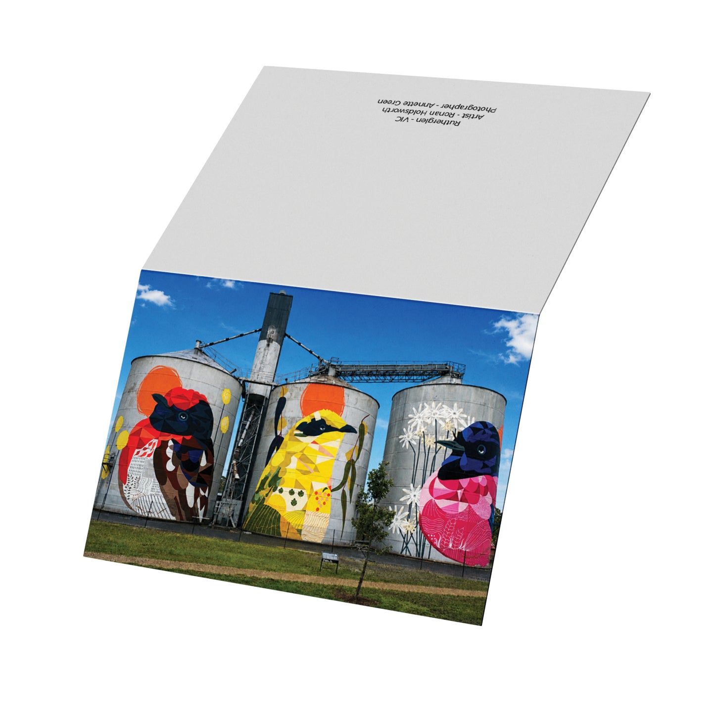 Silo Art Greeting Cards - 2027