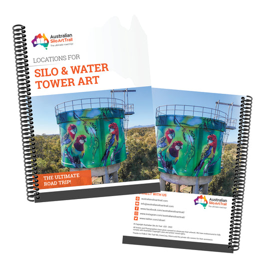 Complete List - Silo & Water Tower Art Locations Book