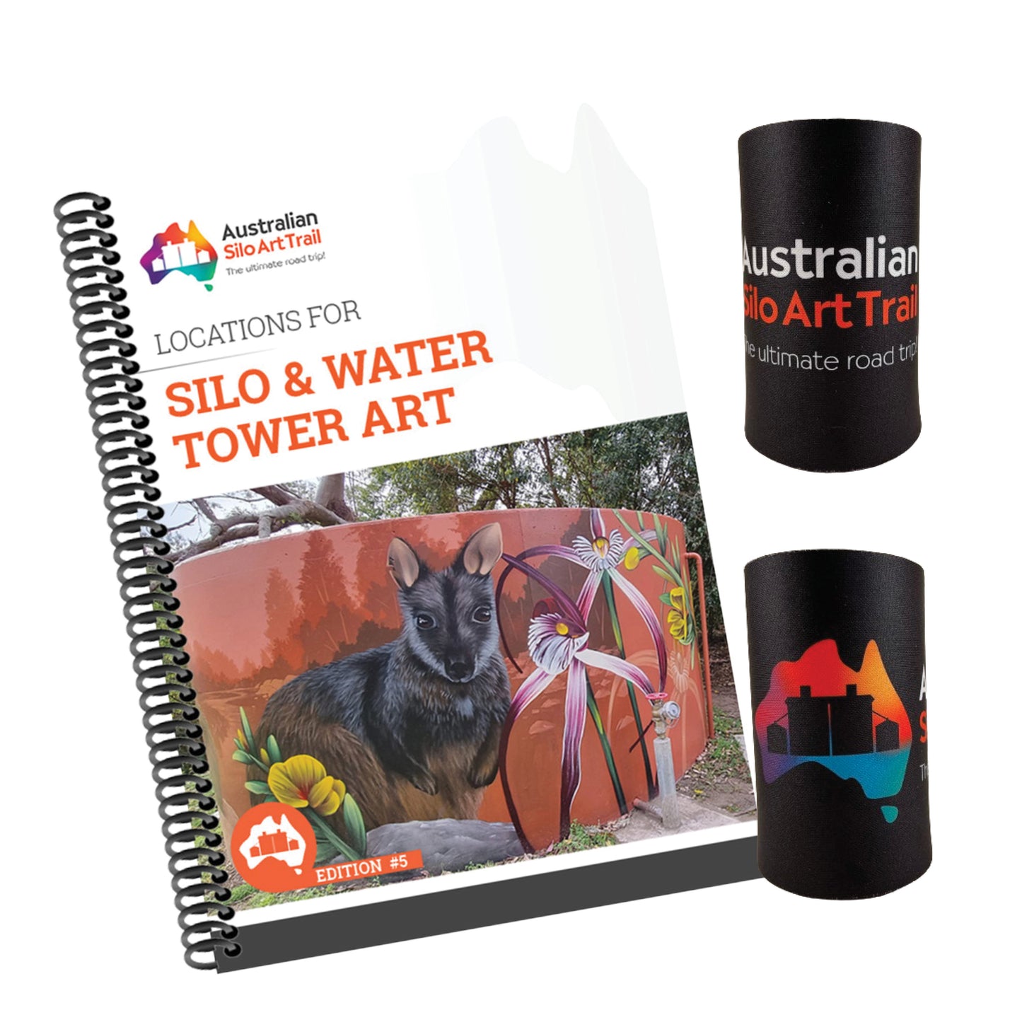Locations For - Silo & Water Tower Art - Plus 2 FREE Coolers