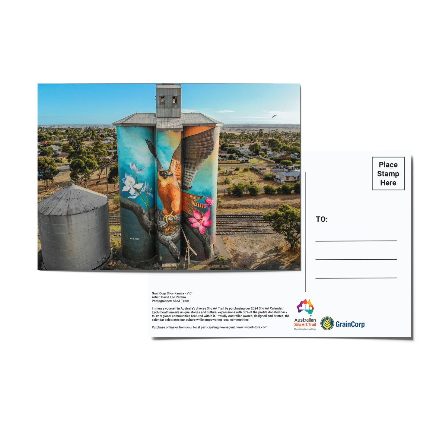 Silo Art Postcard 12 Pack