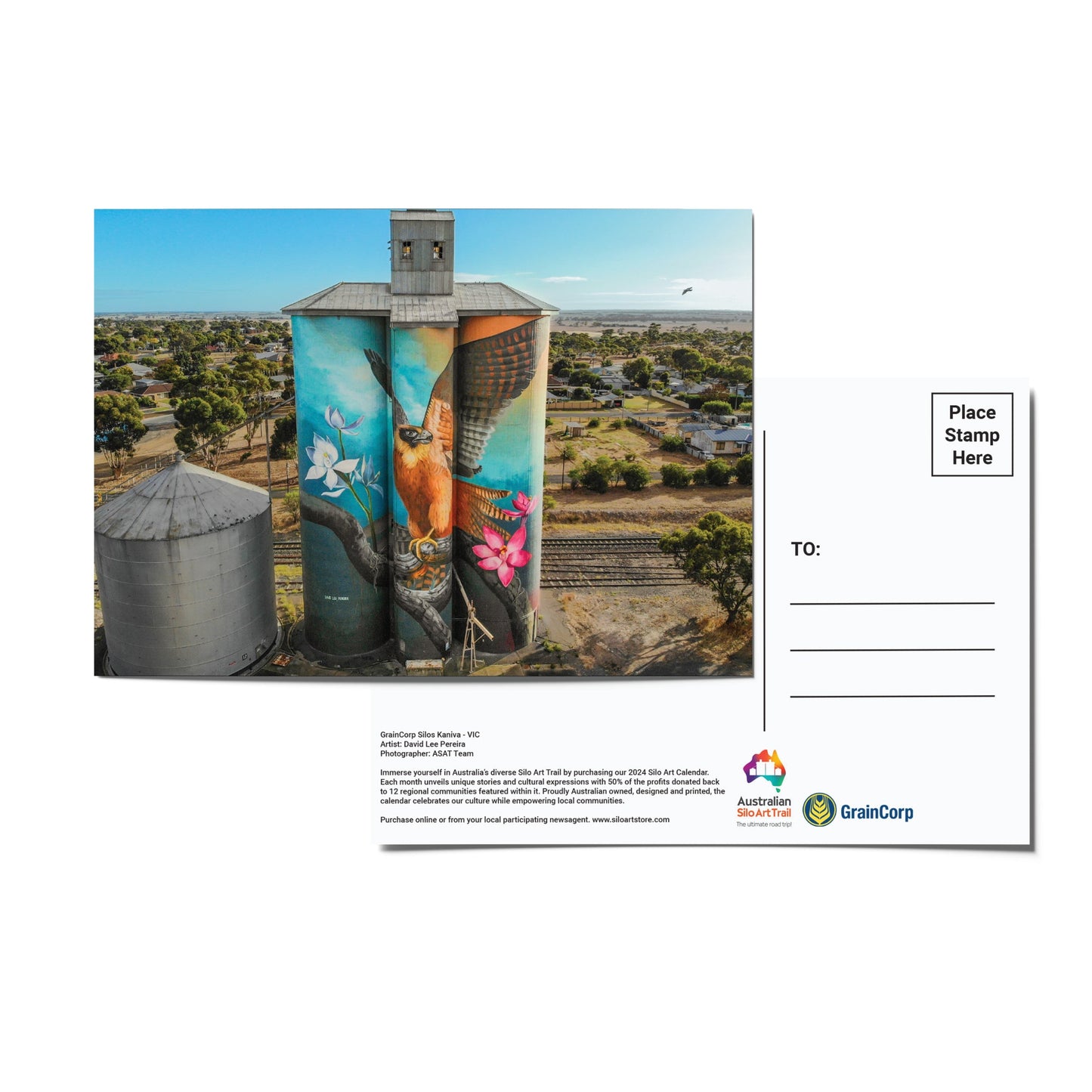 Bulk Buy - Silo Art Postcard 12 Pack - Box of 20