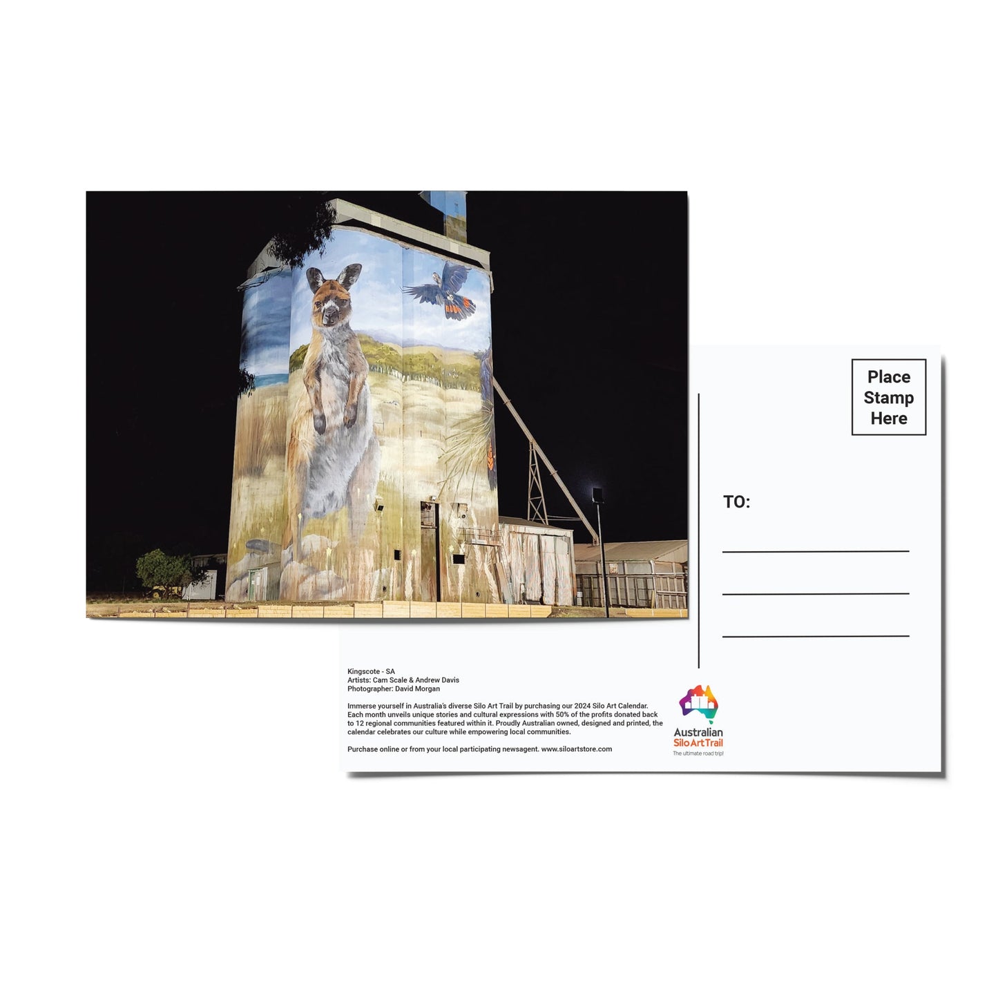 Bulk Buy - Silo Art Postcard 12 Pack - Box of 20