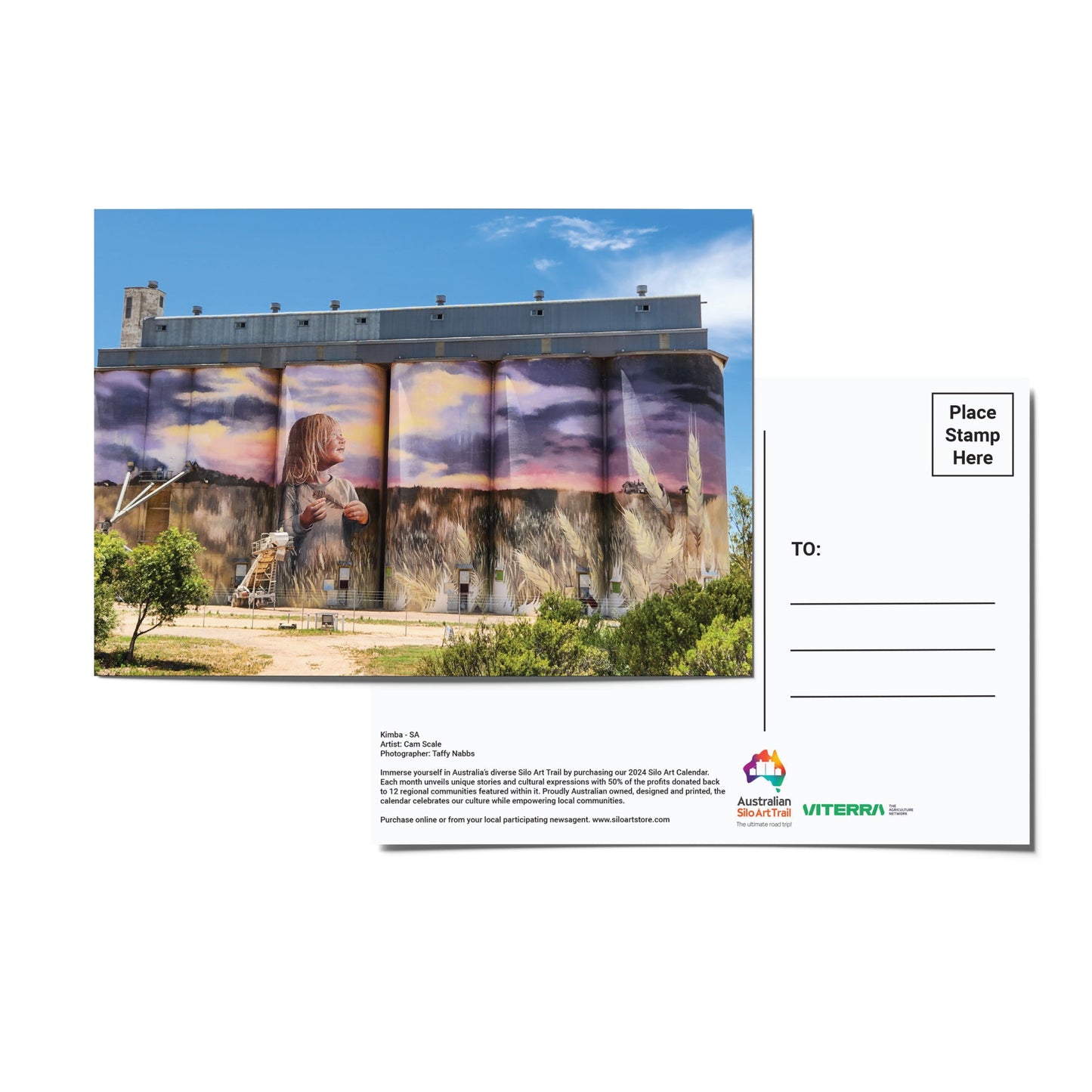 Bulk Buy - Silo Art Postcard 12 Pack - Box of 20