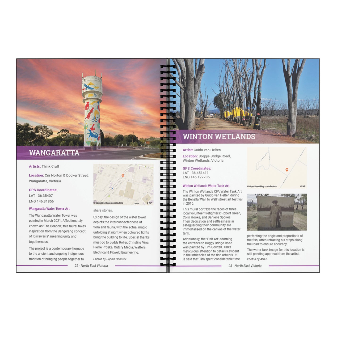 Victorian Silo & Water Tower Art Regional Guide