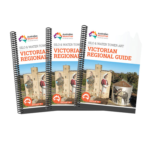 Wholesale - Victorian Silo & Water Tower Art Regional Guide (Box of 10)