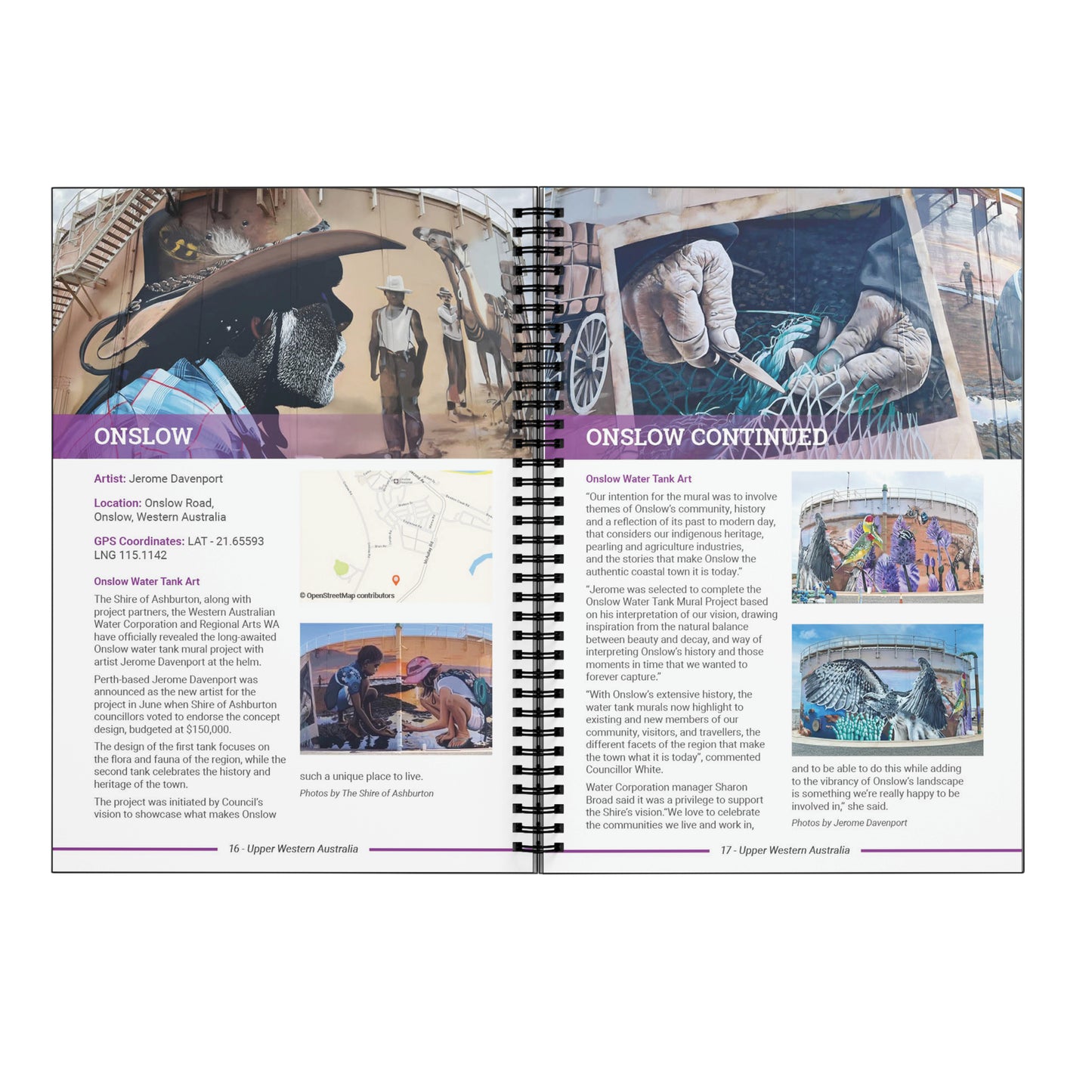 Wholesale - Western Australian Silo & Water Tower Art Regional Guide (Box of 10)