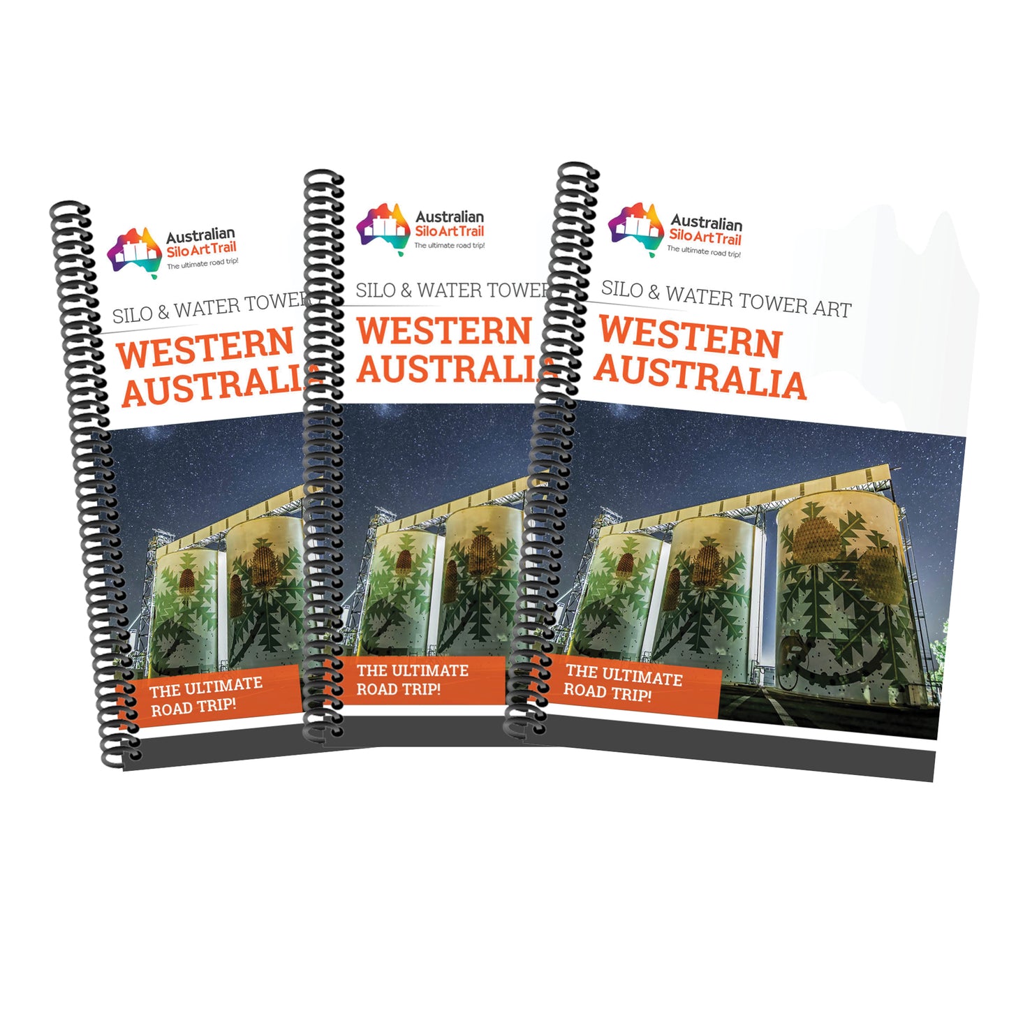 Wholesale - Western Australian Silo & Water Tower Art Regional Guide (Box of 10)
