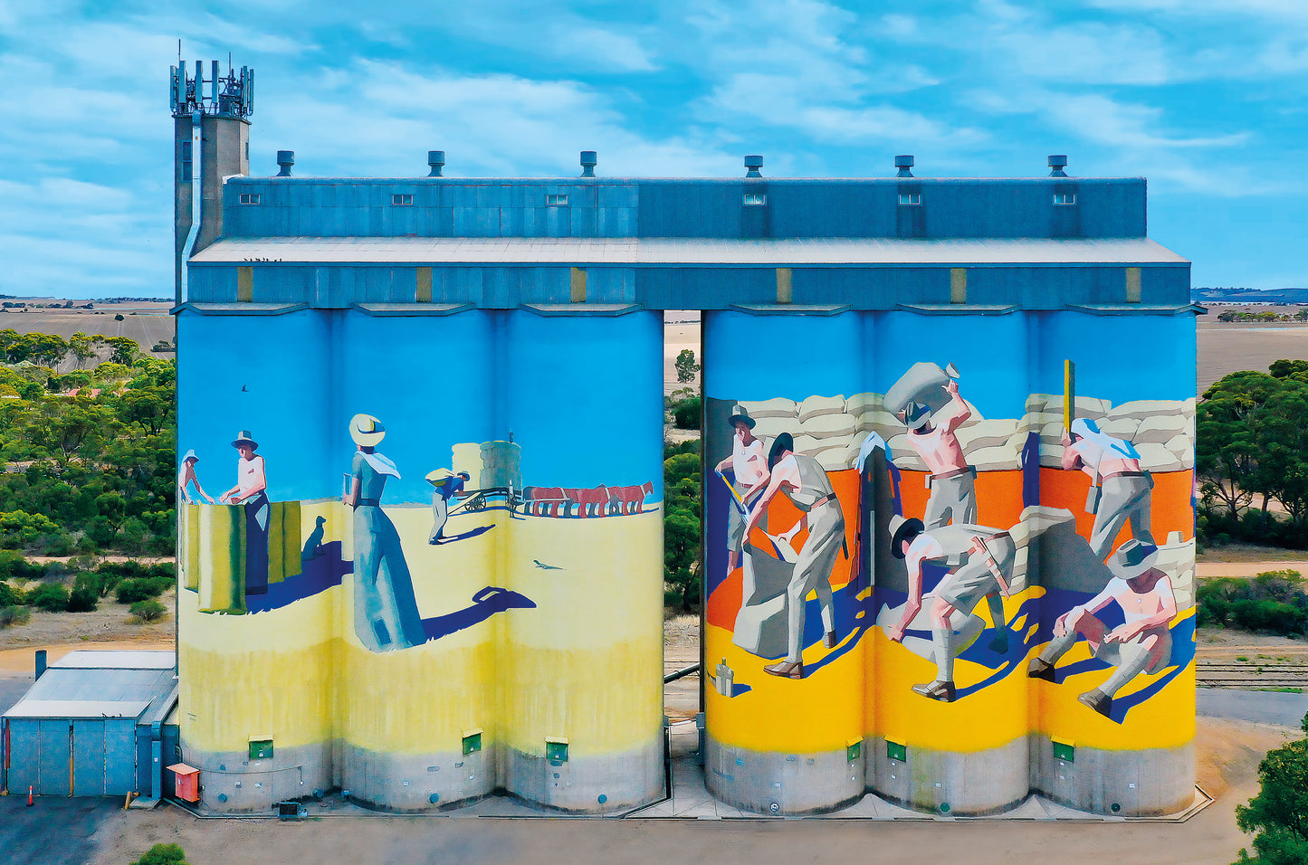 Previous years 2023 -  Souvenir Silo Art Wall Calendar