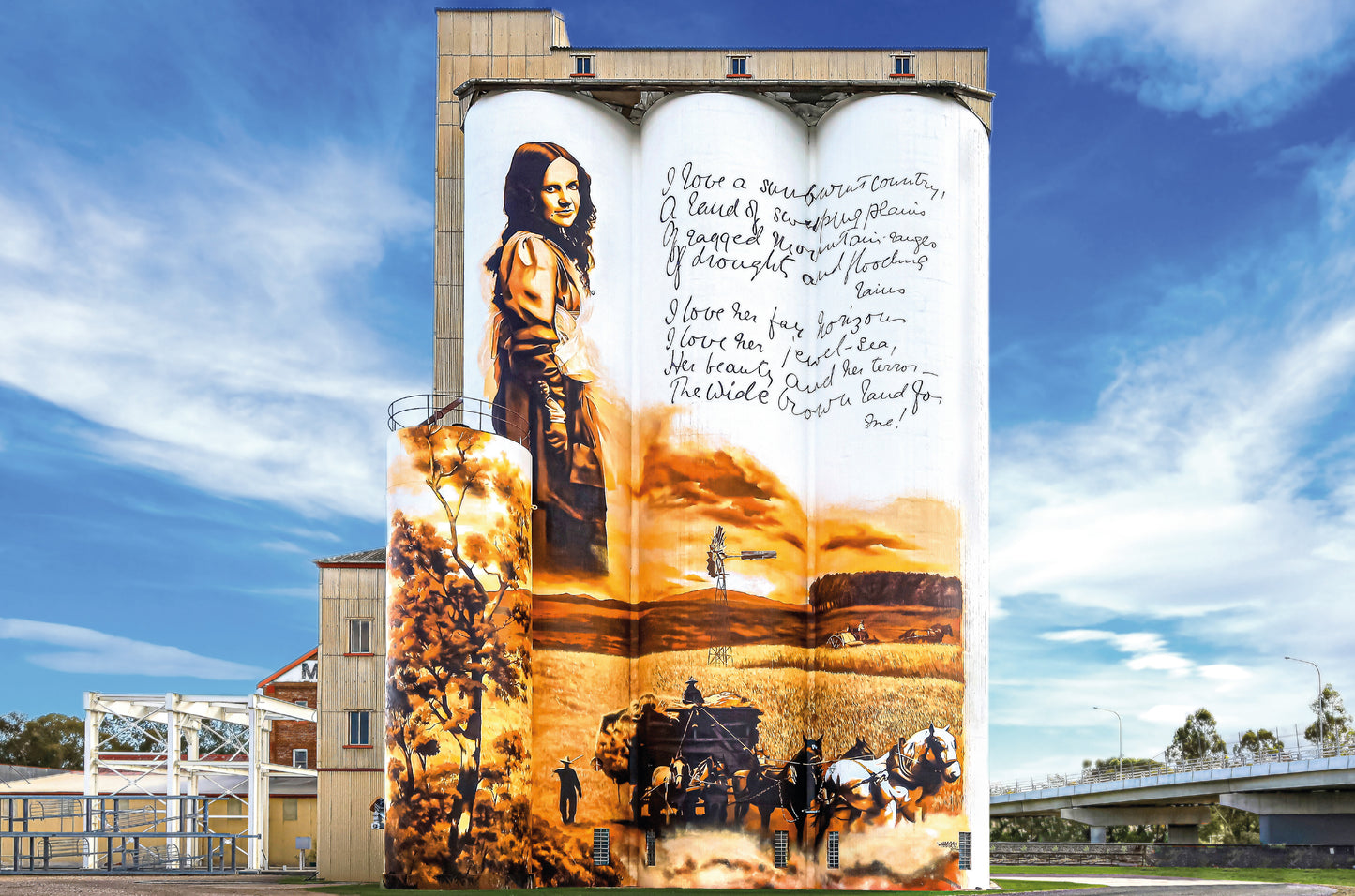 Previous years 2023 -  Souvenir Silo Art Wall Calendar