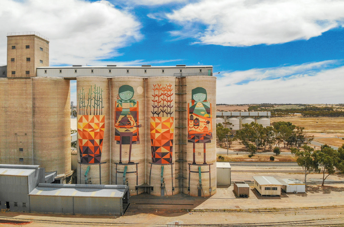 Previous years 2023 -  Souvenir Silo Art Wall Calendar
