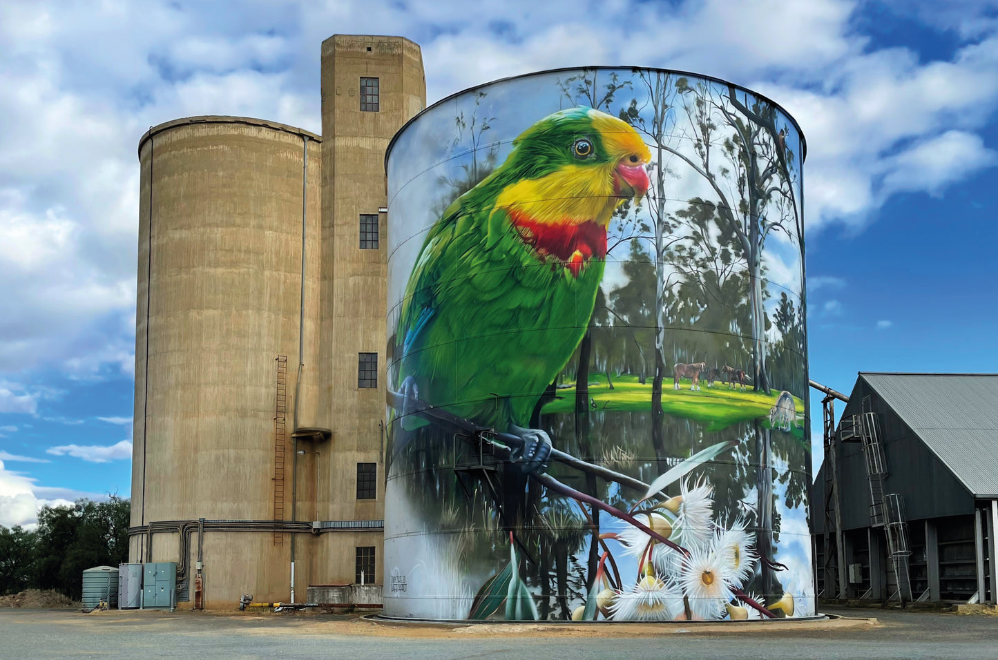 Previous years 2023 -  Souvenir Silo Art Wall Calendar