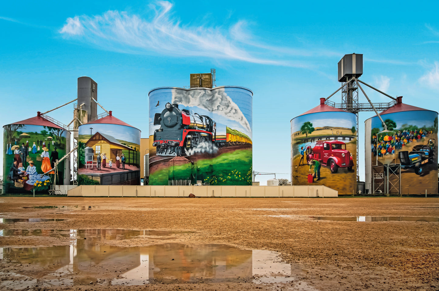 Previous years 2023 -  Souvenir Silo Art Wall Calendar