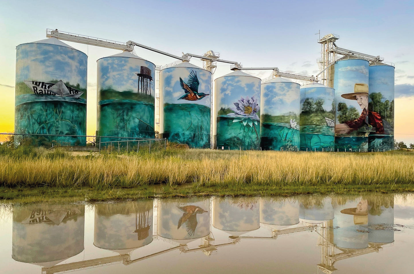 Previous years 2023 -  Souvenir Silo Art Wall Calendar