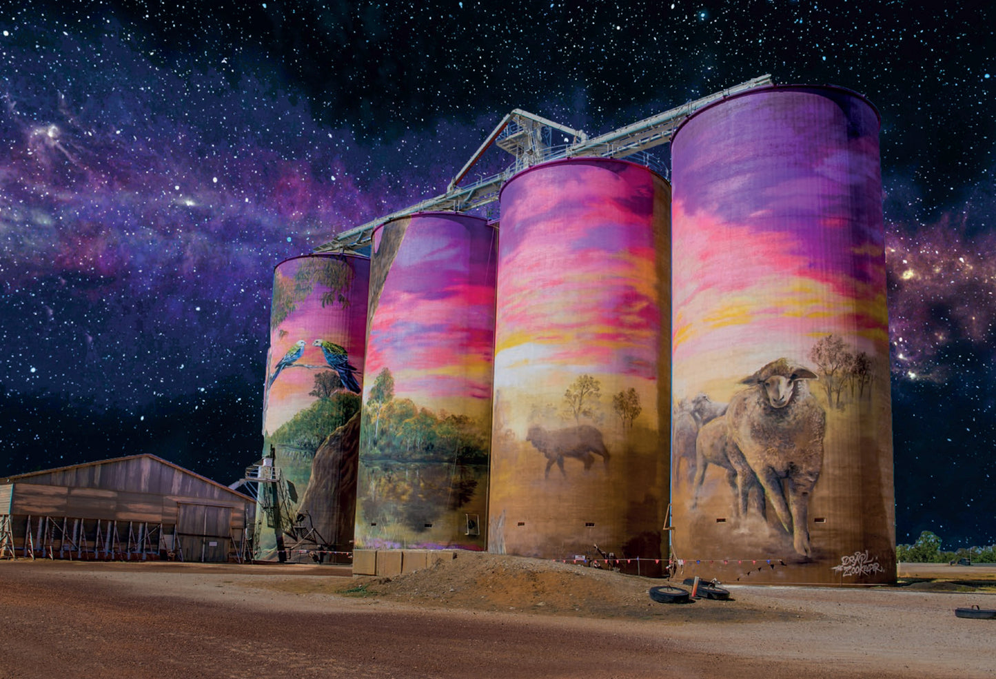 Previous years 2022- Souvenir Silo Art Wall Calendar