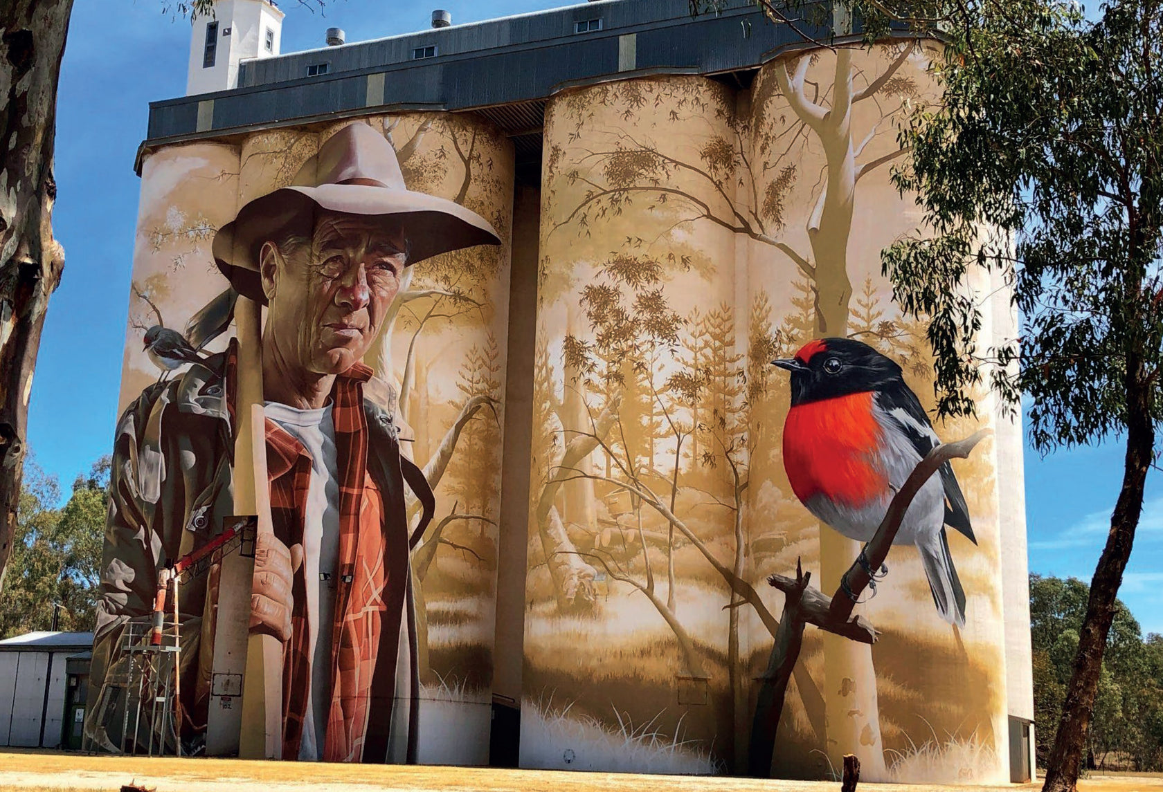 Previous years 2022 Souvenir Silo Art Wall Calendar Australian Silo